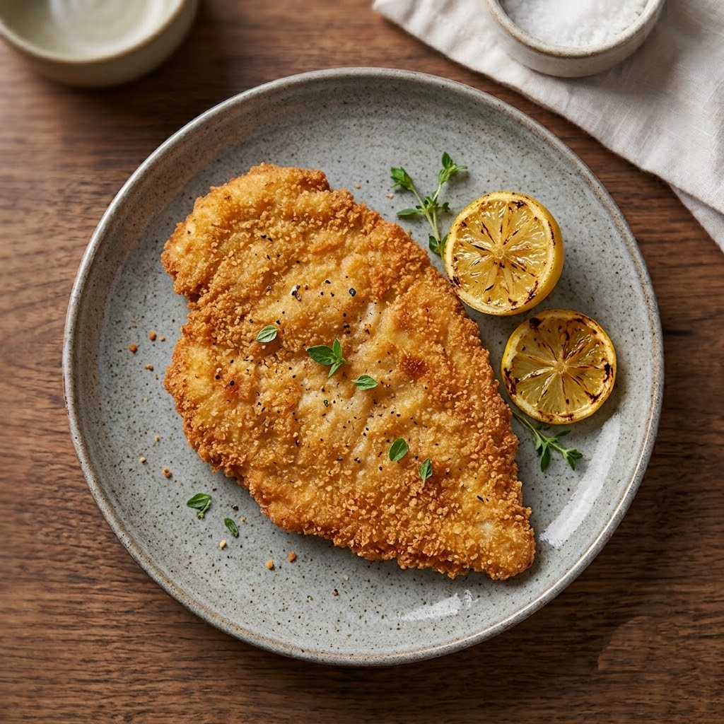Viyana Tavuk Schnitzel
